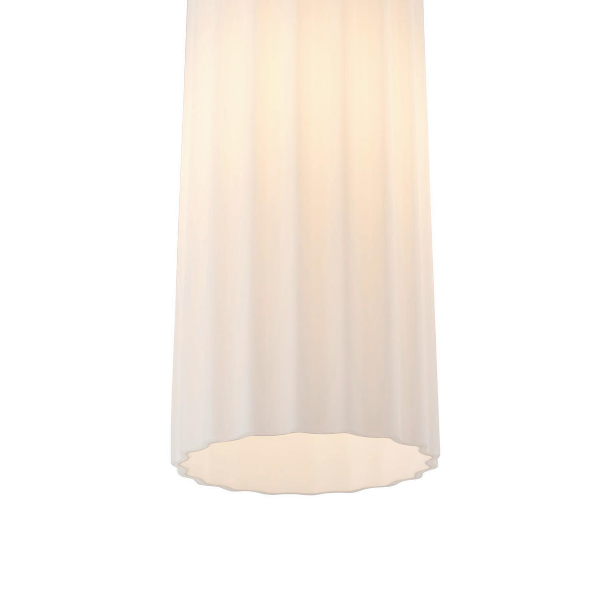 PENDELLEUCHTE 52/30 cm   - Alabasterfarben, Design, Glas (52/30cm) - Nordlux