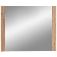WANDSPIEGEL 86/70/3 cm  - Eiche Artisan, Design, Glas/Holzwerkstoff (86/70/3cm) - Xora