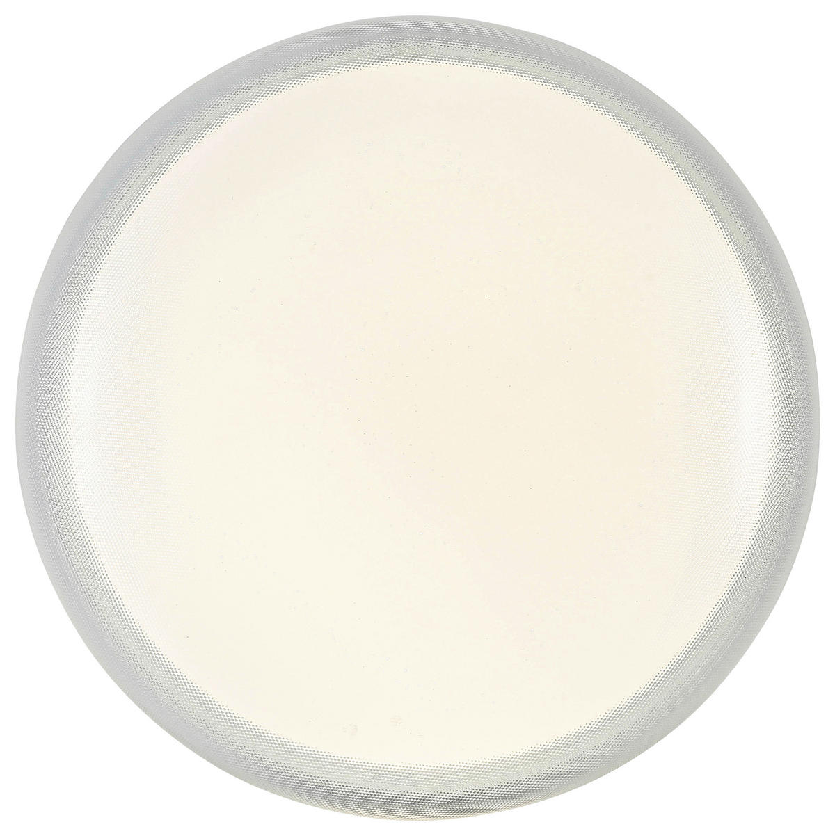 DECKENLEUCHTE 50/8 cm   - Transparent/Weiß, Trend, Kunststoff/Metall (50/8cm) - Novel
