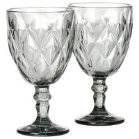 WEINGLAS 320 ml  - Grau, Basics, Glas (9/16,5cm) - Novel