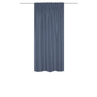 WÄRMESCHUTZVORHANG ESKIMO blickdicht 135/175 cm   - Blau, Basics, Textil (135/175cm) - Schmidt W. Gmbh