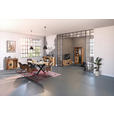 ESSTISCH in Holz 180/90/76 cm  - Schwarz/Braun, LIFESTYLE, Holz/Metall (180/90/76cm) - Landscape