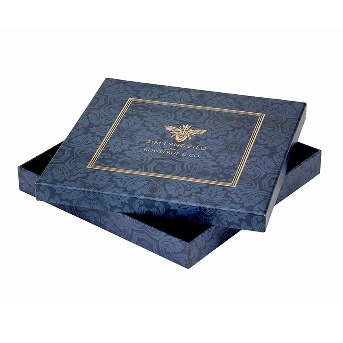 SCHAL BLUE FLOWER GARDEN GOLDJL  - Goldfarben, Basics, Textil (90/90cm)