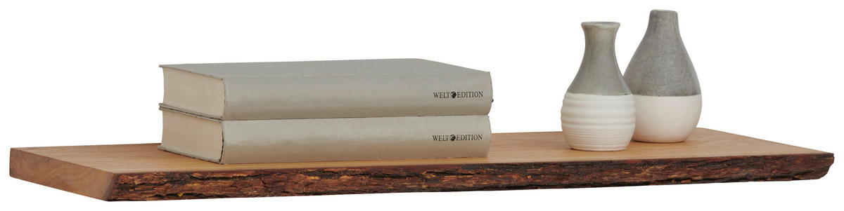 WANDBOARD Eiche massiv Eichefarben  - Eichefarben, Basics, Holz (60/2,5/23cm) - Landscape