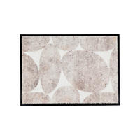 FUSSMATTE - Taupe/Beige, Konventionell, Textil (67/100cm) - Schöner Wohnen