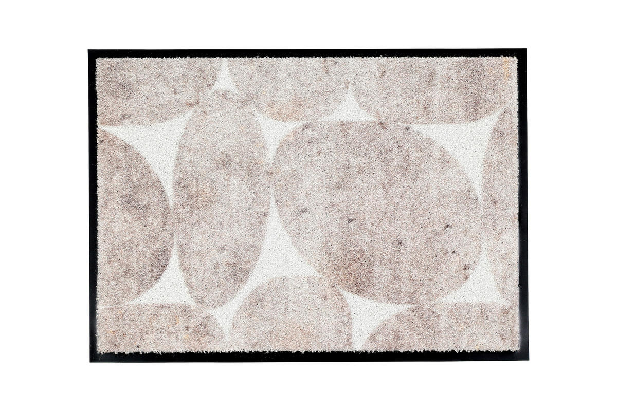 FUSSMATTE - Taupe/Beige, Konventionell, Textil (67/100cm) - Schöner Wohnen