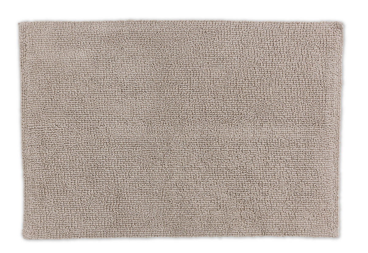 BADTEPPICH Beige 67/110 cm  - Beige, Basics, Textil (67/110cm) - Schöner Wohnen
