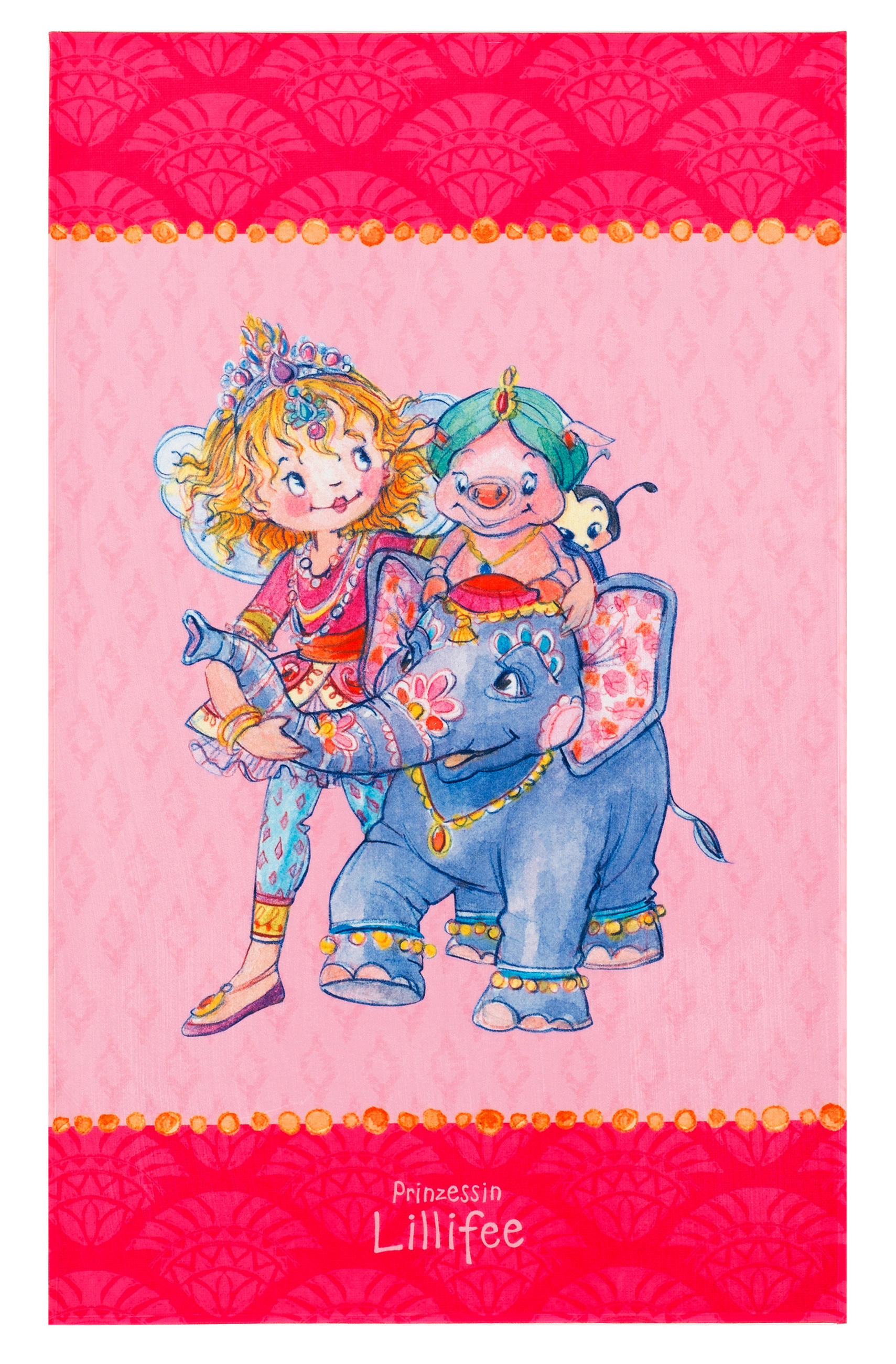 XXXLutz Kinderteppich Prinzessin Lillifee Rosa, Pink 80x150 cm