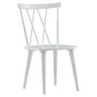 STOLSET 2 styck  - vit, Design, trä (53.5/86/50cm) - Livetastic
