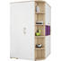BEGEHBARER ECKSCHRANK in - Eschefarben/Lila, Design, Holzwerkstoff/Kunststoff (135,8/220,9/138,3cm) - Welnova BEGEHBARER ECKSCHRANK in - Eschefarben/Lila, Design, Holzwerkstoff/Kunststoff (135,8/220,9/138,3cm) - Welnova