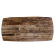 ESSTISCH in Holz 210/100/77 cm  - Schwarz/Naturfarben, LIFESTYLE, Holz/Metall (210/100/77cm) - Landscape