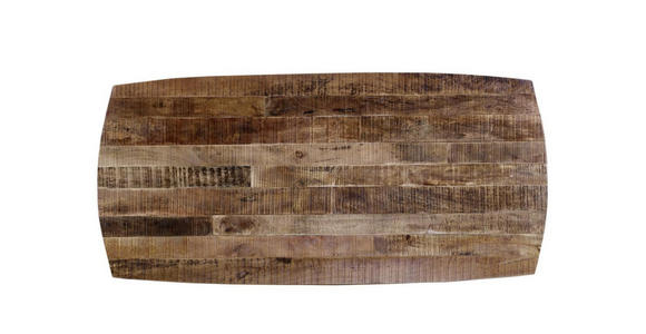 ESSTISCH in Holz 210/100/77 cm  - Schwarz/Naturfarben, LIFESTYLE, Holz/Metall (210/100/77cm) - Landscape