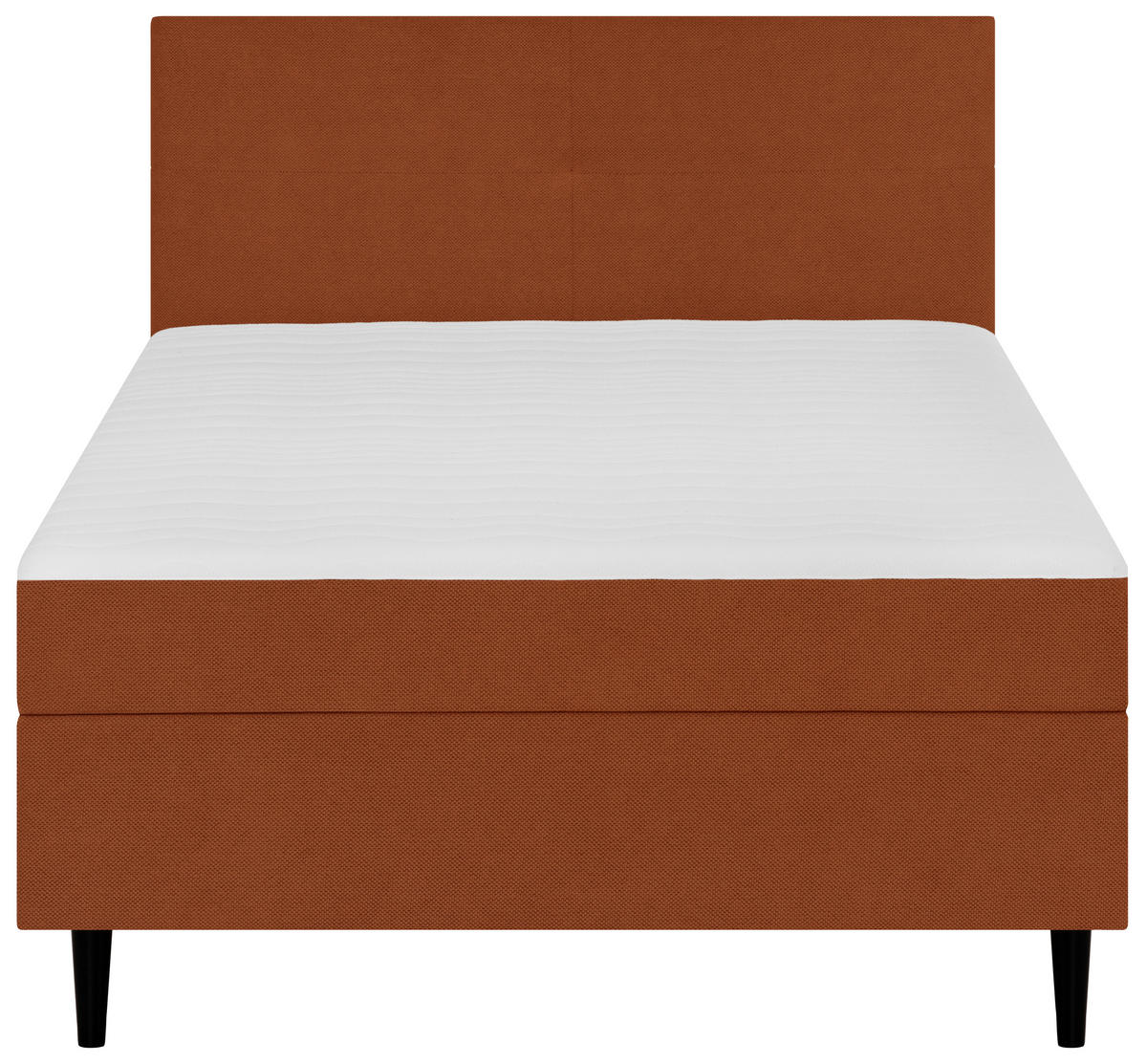 BOXBETT 120/200 cm  in Rot  - Rot/Schwarz, KONVENTIONELL, Textil (120/200cm) - P & B