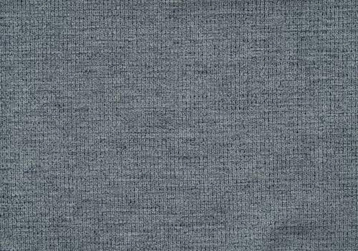 ECKSOFA in Webstoff Blau  - Blau/Schwarz, Design, Textil/Metall (244/173cm) - Moderano