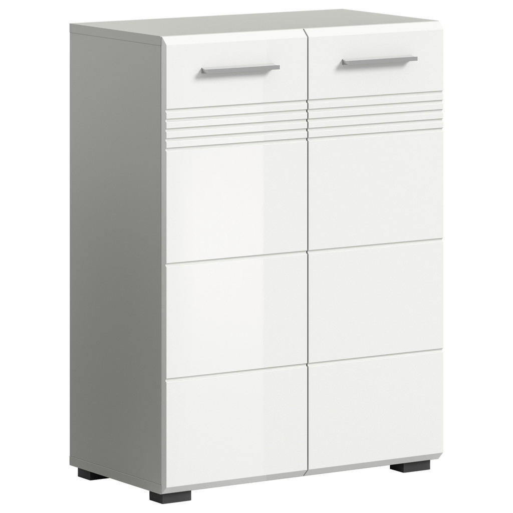 MID.YOU SPODNÍ SKŘÍŇKA, bílá, šedá, 60/80/30 cm