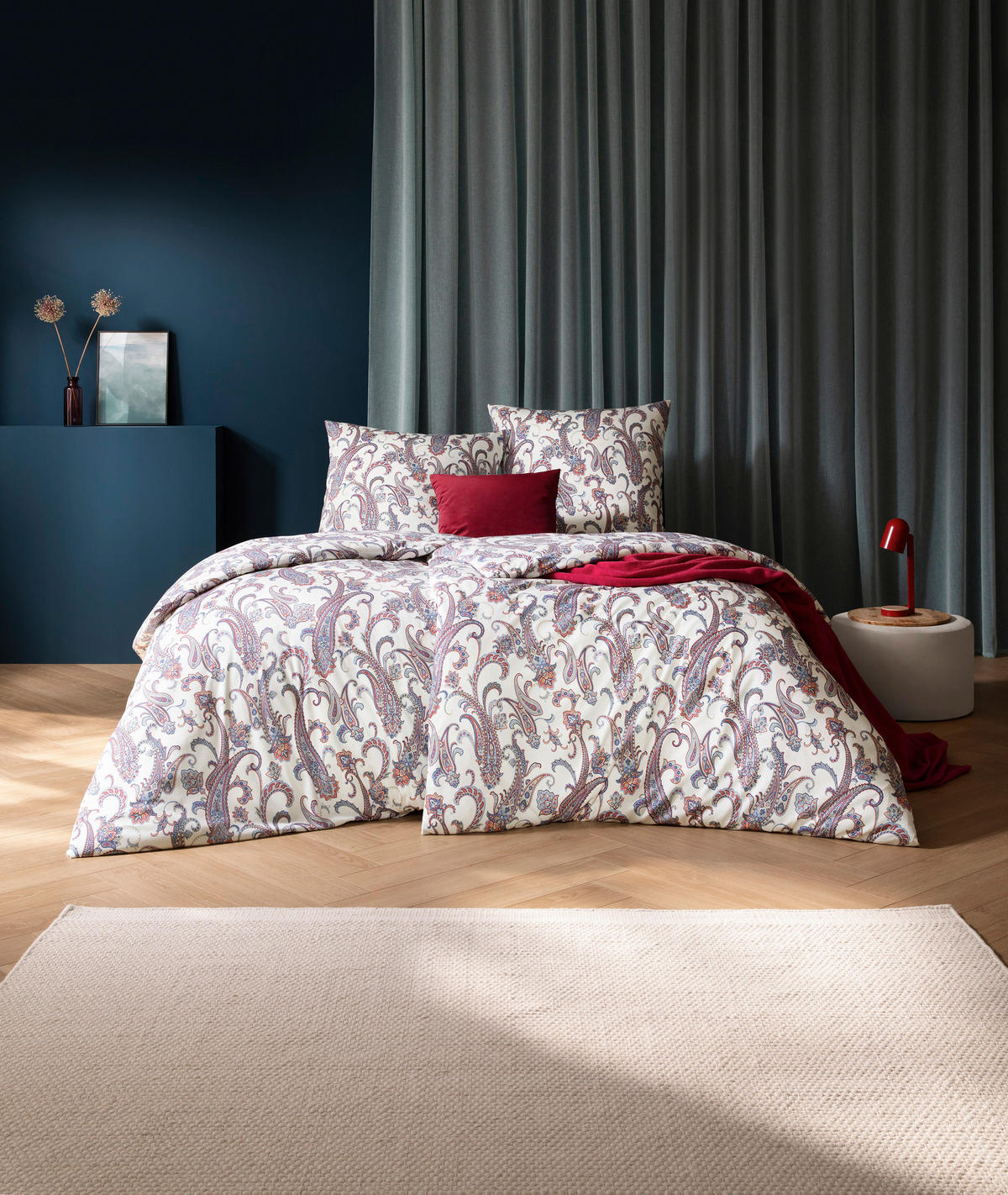 BETTWÄSCHE Atelier 135/200 cm  - Blau, Design, Textil (135/200cm) - Estella