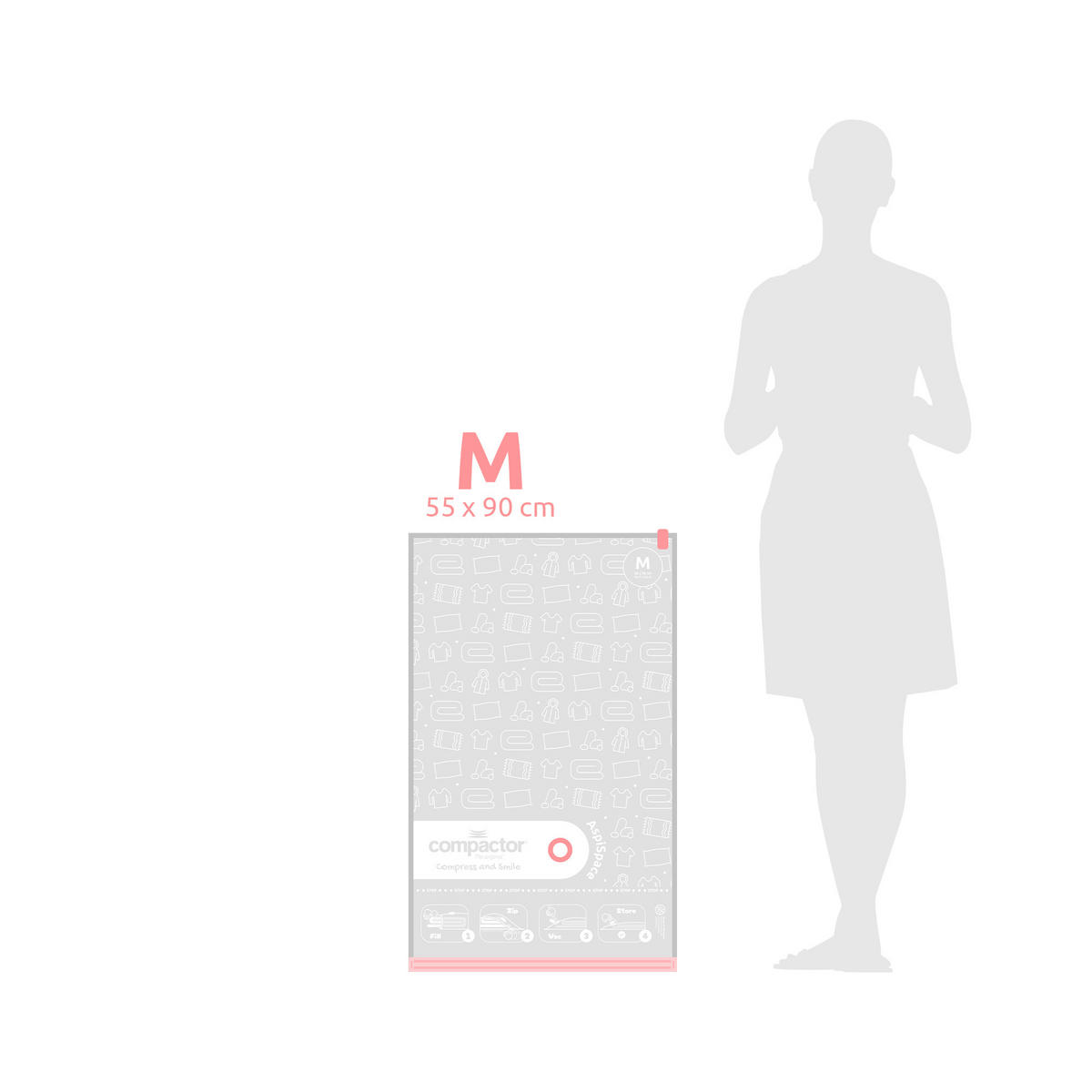 VAKUOVÝ PYTEL - Basics (55/90cm)