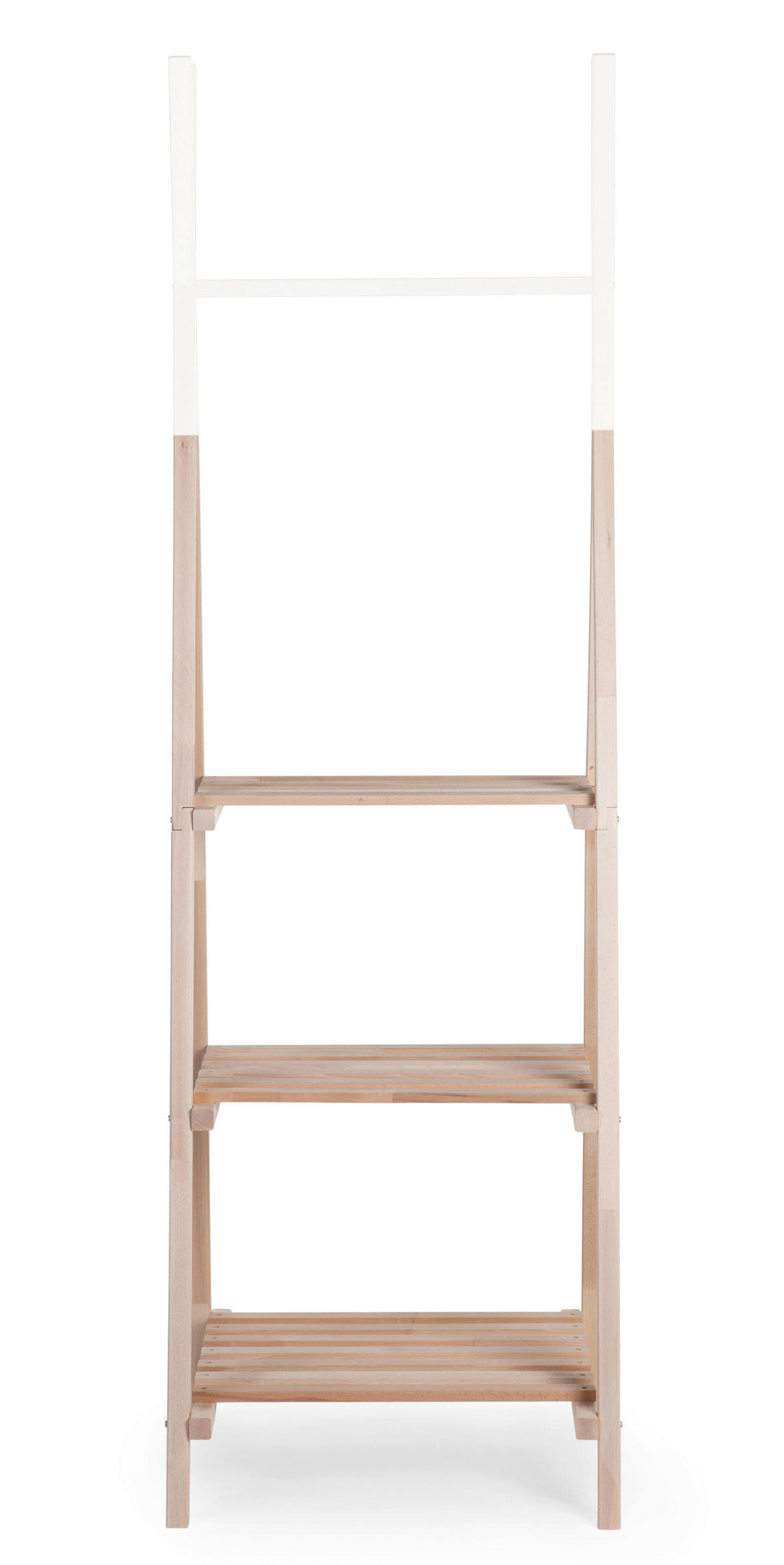 KINDERGARDEROBE in 60/197/60 cm   - Wengefarben/Naturfarben, Basics, Holz (60/197/60cm) - Childhome