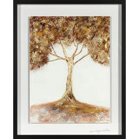 ORIGINALBILD Landschaft & Natur, Abstraktes 52,2/72,2/3 cm  - Multicolor/Schwarz, KONVENTIONELL, Holz/Papier (52,2/72,2/3cm)