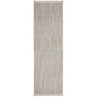LÄUFER 80/250 cm  - Hellgrau/Weiß, Basics, Textil (80/250cm) - Novel