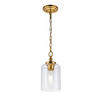 HÄNGELEUCHTE Elstead Hounslow 16.5/48.3 cm   - Messingfarben, KONVENTIONELL, Metall (16.5/48.3cm) - Elstead Lighting