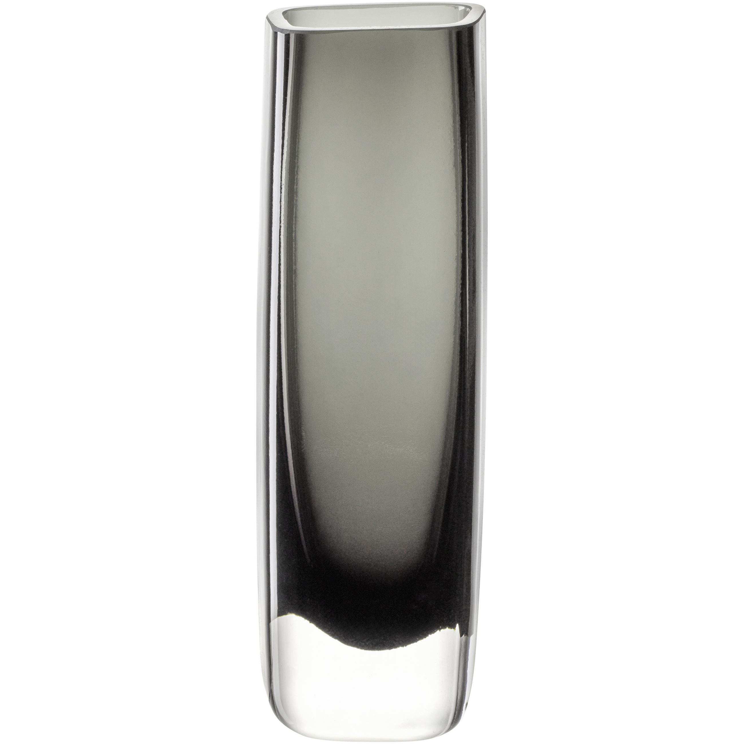 VASE PIETRA  - Grau, Basics, Glas (6/18/5,5cm) - Leonardo