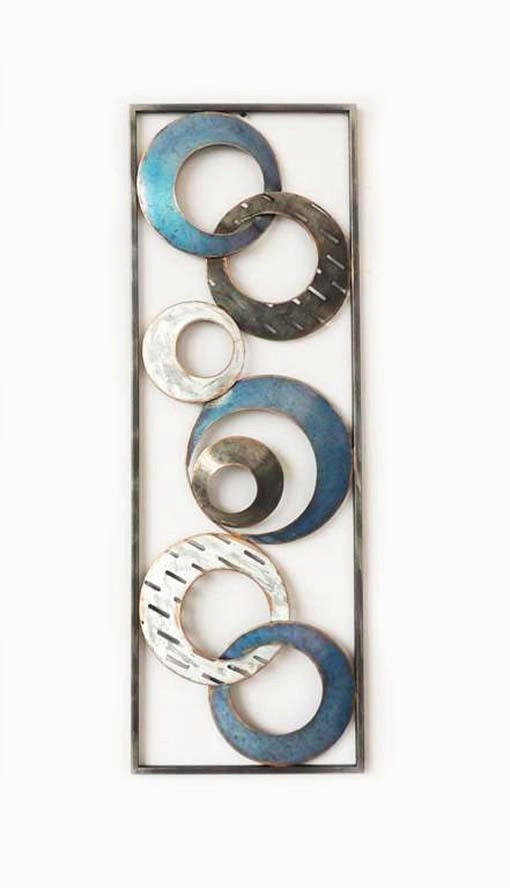 FÉM KÉP 40/60/8 cm  - színes, Design, fém (40/60/8cm)