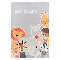 FLACHWEBETEPPICH 115/170 cm Multicolor rechteckig  - Multicolor, Basics, Textil (115/170cm) - Kayoom