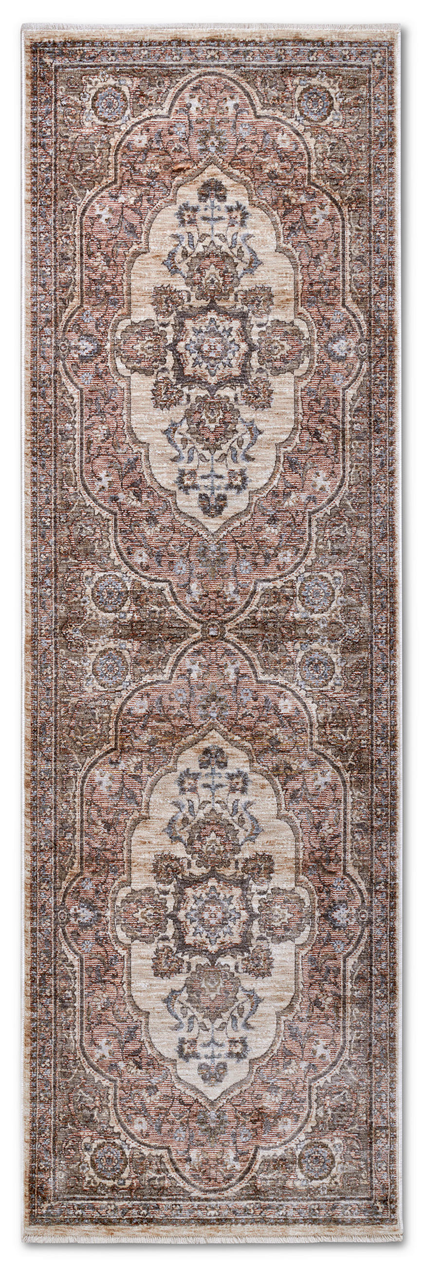 ORIENTTEPPICH 80/190 cm Kollektion 1871 Multicolor, Kupferfarben  - Multicolor/Kupferfarben, Design, Kunststoff (80/190cm) - Villeroy & Boch