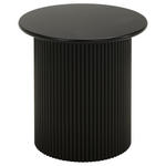 BEISTELLTISCH 40/40/41 cm Schwarz rund  - Schwarz, Design, Holzwerkstoff (40/40/41cm) - Xora