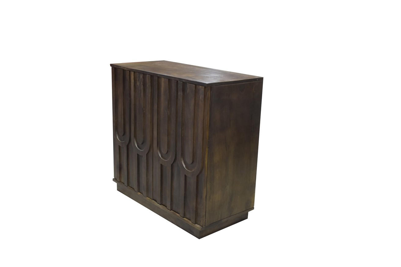 SIDEBOARD  in 85/80/40 cm  - Dunkelbraun/Braun, KONVENTIONELL, Holz (85/80/40cm) - Livetastic