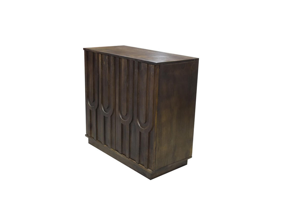 SIDEBOARD  in 85/80/40 cm  - Dunkelbraun/Braun, KONVENTIONELL, Holz (85/80/40cm) - Livetastic