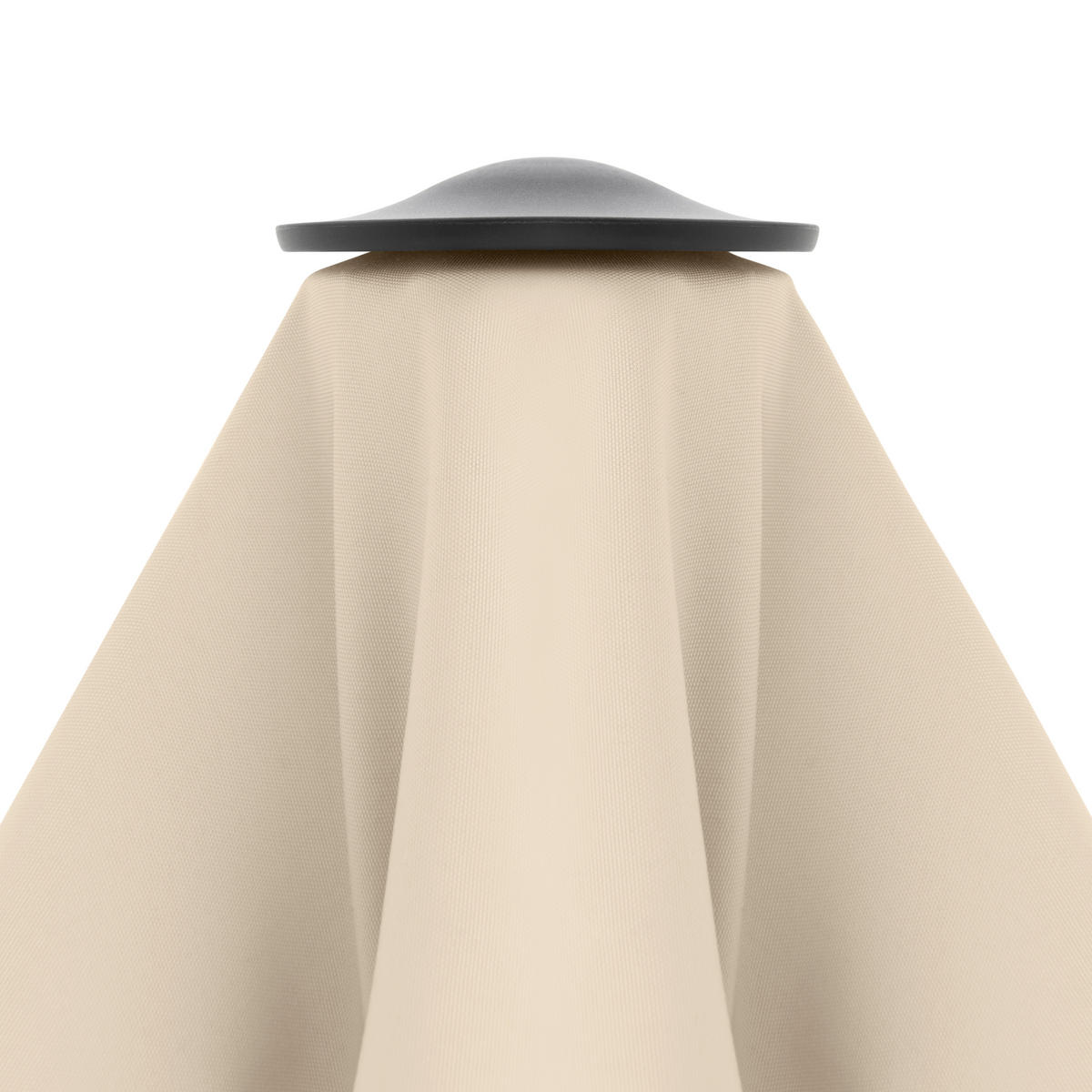 SONNENSCHIRM 320 cm Beige  - Beige, Design, Textil/Metall (320cm) - Dieter Knoll