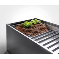 ZWISCHENBODEN - Grau, Basics, Metall (196/3/50,8cm) - Biohort