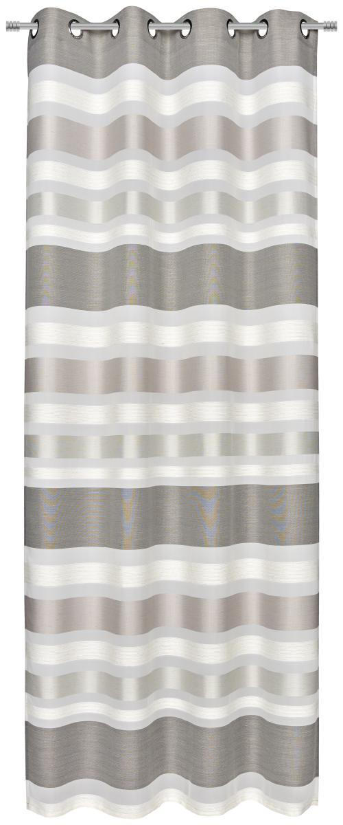 ÖLJETTLÄNGD halvtransparent  - taupe, Klassisk, textil (135/245cm) - Esposa