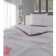 BABYBETTWÄSCHE 100/135 cm  - Rosa/Weiß, Basics, Textil (100/135cm) - My Baby Lou
