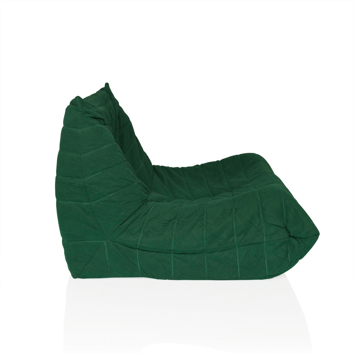 LOUNGESESSEL in Textil Grün  - Grün, MODERN, Textil (90/72/100cm) - MID.YOU