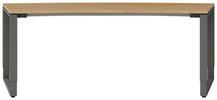SCHREIBTISCH 200/80-88,5/68-82 cm  in Anthrazit, Grau, Eichefarben  - Eichefarben/Anthrazit, Design, Holz/Metall (200/80-88,5/68-82cm) - Moderano