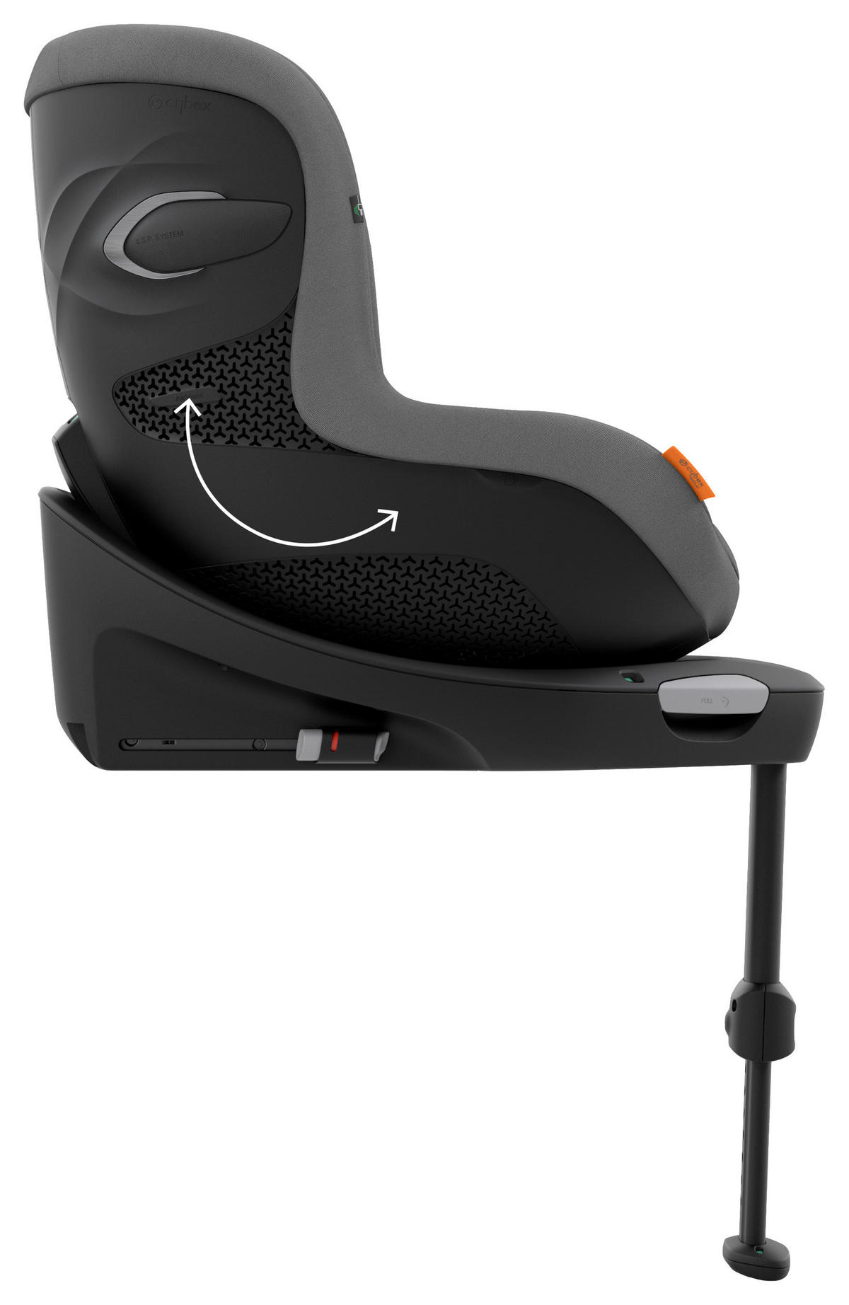 REBOARDER-KINDERSITZ Sirona G i-Size  - Grau, Basics, Kunststoff/Textil (71/44/75cm) - cybex GOLD