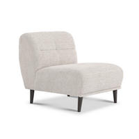 SESSEL in Bouclé Hellgrau  - Hellgrau/Schwarz, Design, Holz/Textil (68/80/102cm) - Livetastic