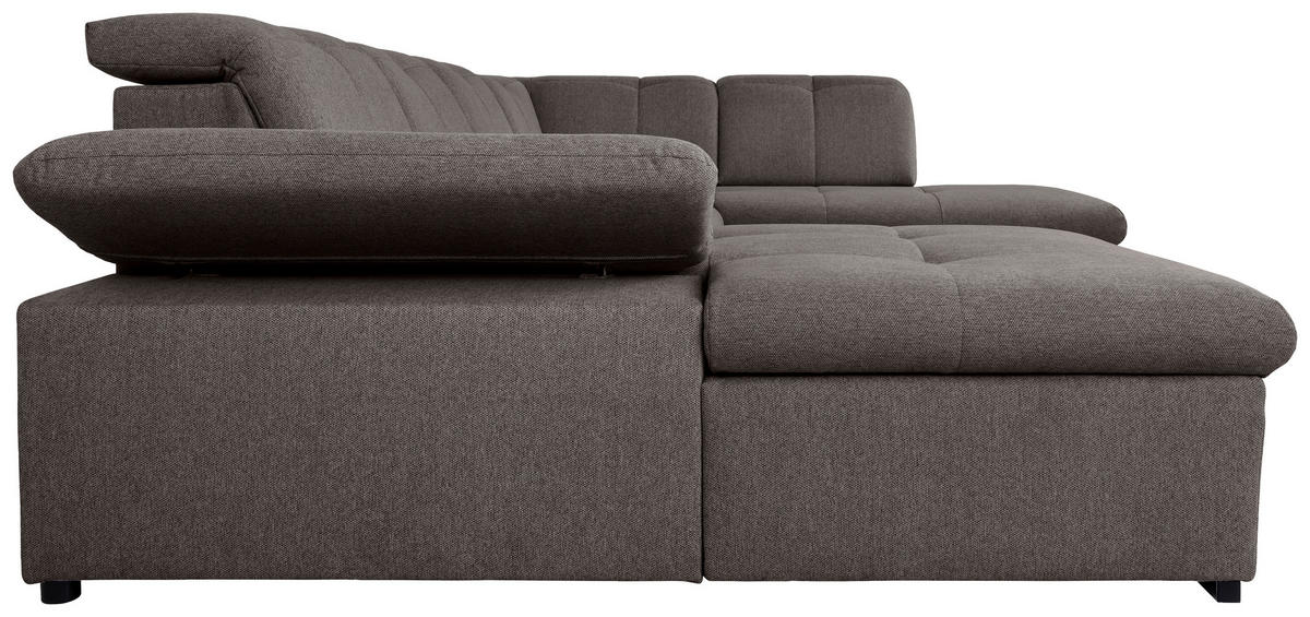 WOHNLANDSCHAFT Grau  - Grau, Design, Textil/Metall (173/328/215cm) - MID.YOU