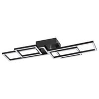 LED PLAFONJERA - crna, Trendi, metal (66/25,5/9,5cm)