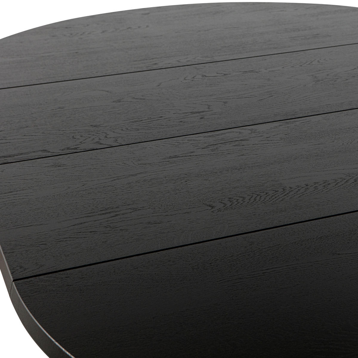 ESSTISCH in Holz 120-200/120/75 cm  - Schwarz, Design, Holz (120-200/120/75cm) - Livetastic