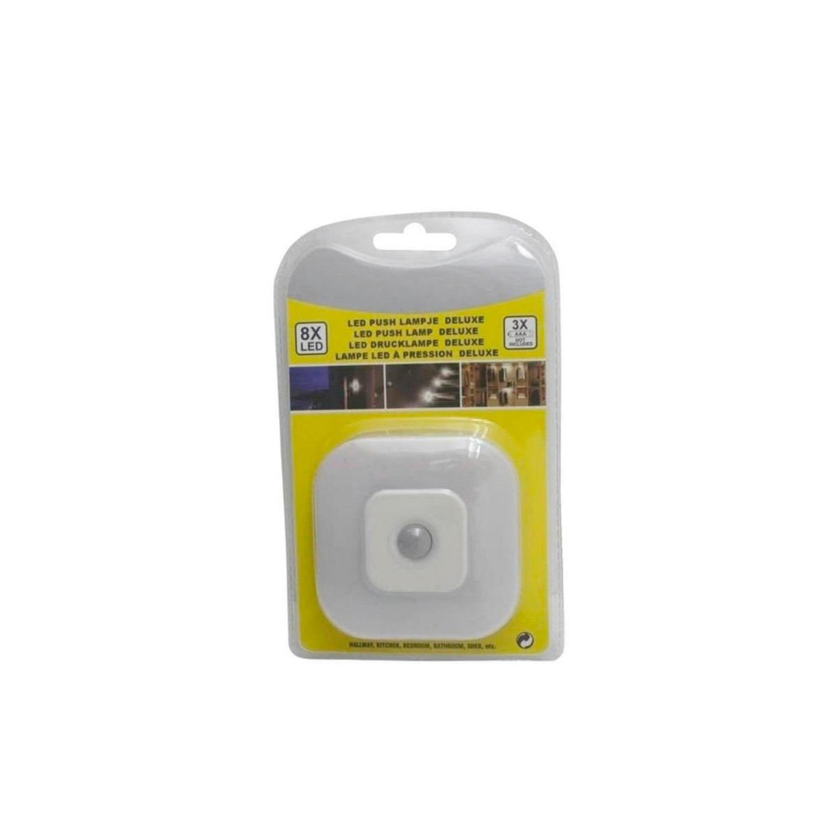 NOČNA LUČKA   //// - bela, Basics, umetna masa (8/8/2cm)