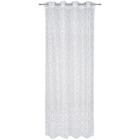 ÖSENVORHANG  - Weiß, Basics, Textil (140/245cm) - Boxxx