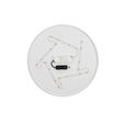 LED-DECKENLEUCHTE 48/8 cm   - Weiß/Sonoma Eiche, Basics, Kunststoff/Metall (48/8cm) - Novel