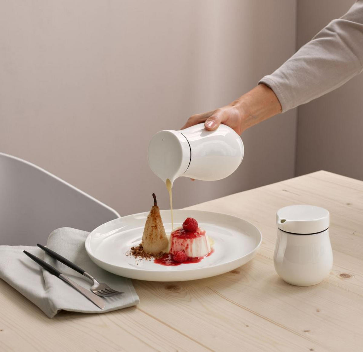 SAUCIERE Atable   - Weiß Hochglanz, Basics, Keramik (250ml) - ASA