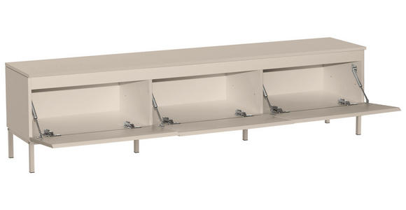 LOWBOARD  in 180/46/35 cm  - Kaschmir, Design, Holzwerkstoff/Metall (180/46/35cm) - Hom`in