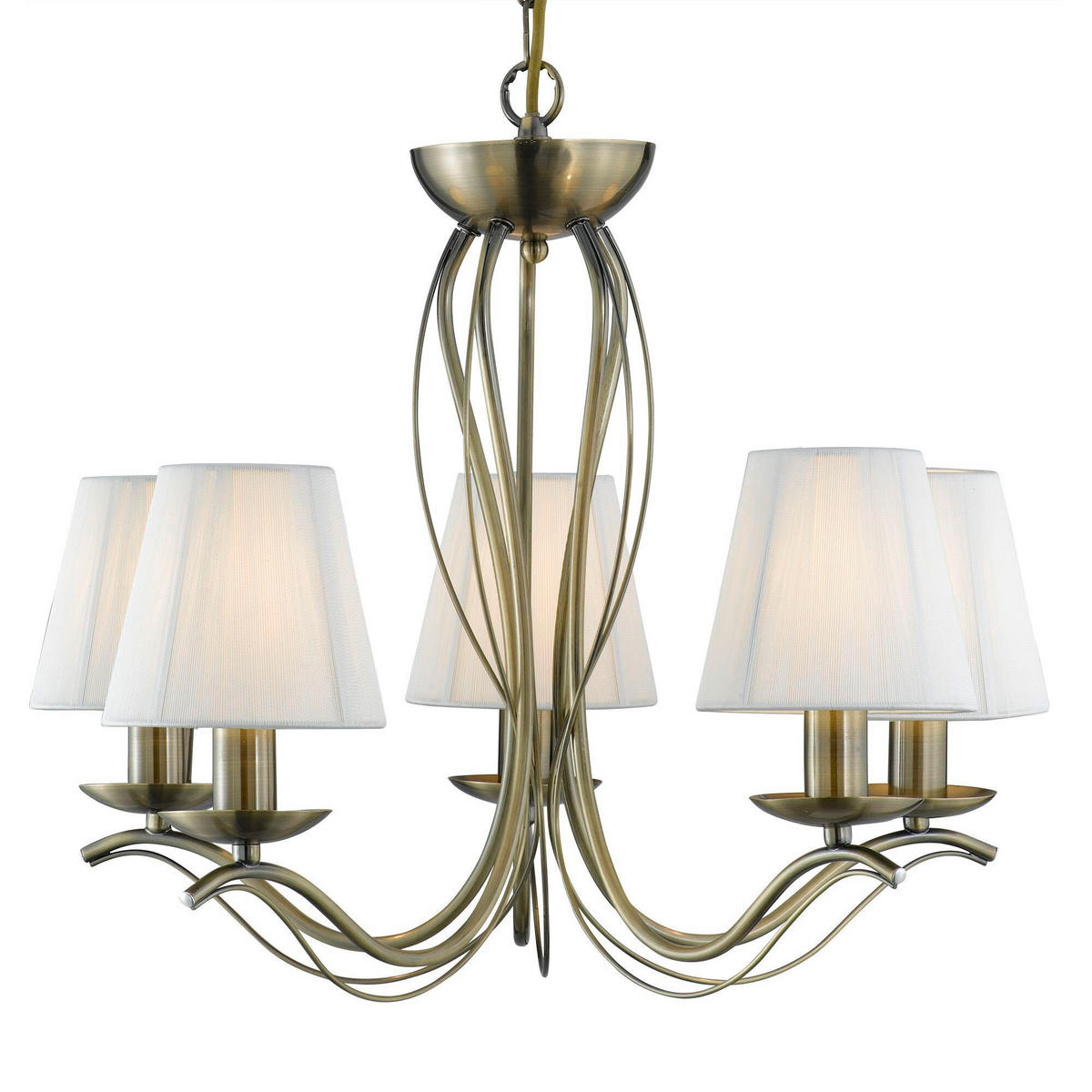 LUSTER  51/100 cm      Andretti  - boje mjeda/krem, Konvencionalno, metal/tekstil (51/100cm)