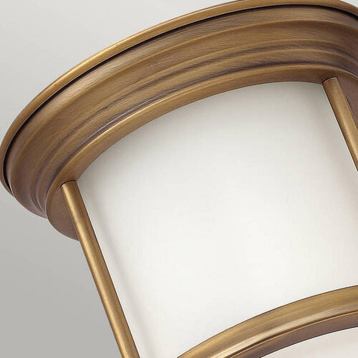 DECKENLEUCHTE  19.6/18.5 cm    - Bronzefarben, Konventionell, Glas/Metall (19.6/18.5cm) - Elstead Lighting